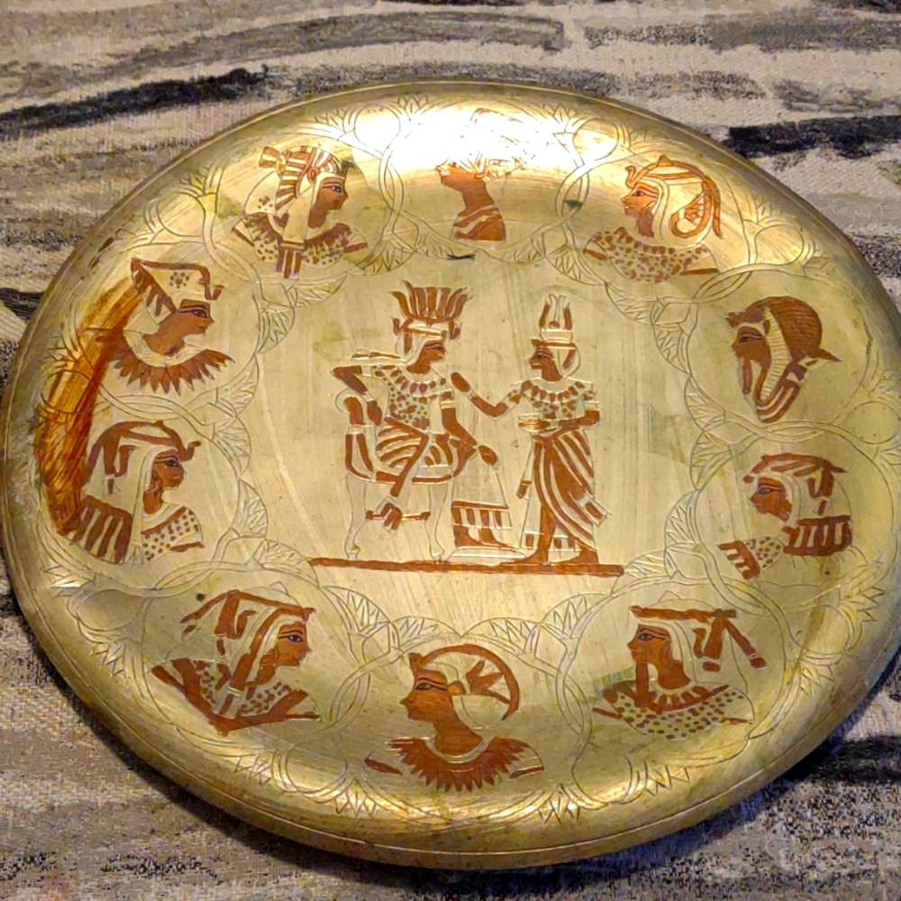Egyptian plate